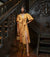 Oshawa Tie-Knot Midi Dress (Marigold)