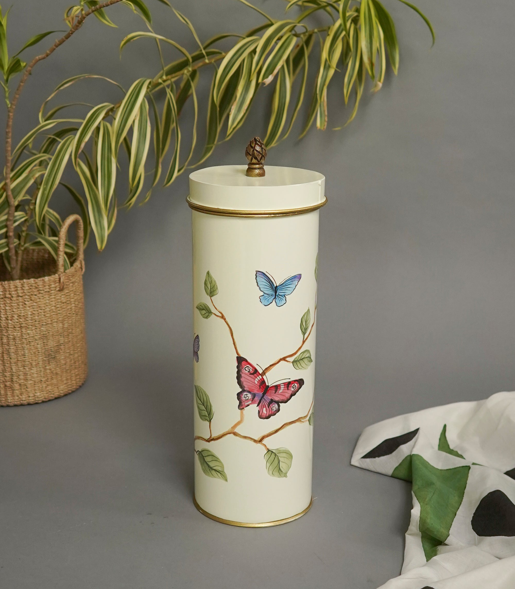Ehun Bathroom Tissue Holder - Summer Butterfly