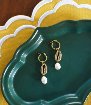 BEWA PEARL DROP EARRINGS