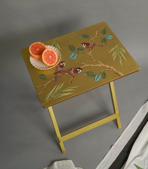 Foldable Tray Table -      Maya on Gold
