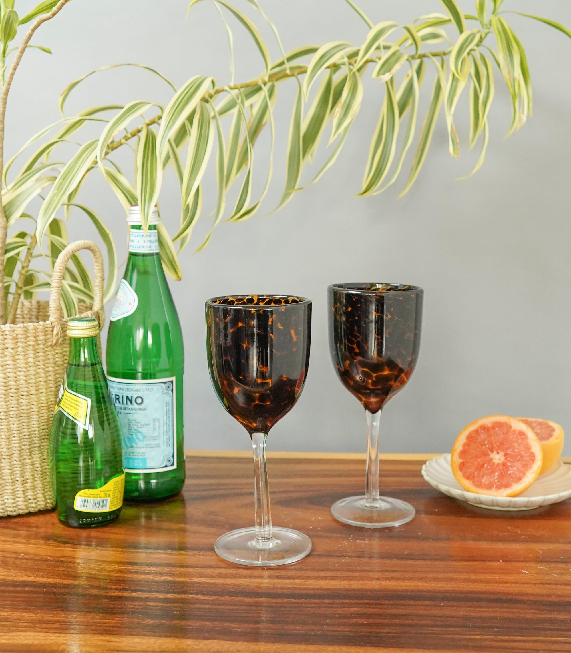 Esme Tortoise Wine Goblet
