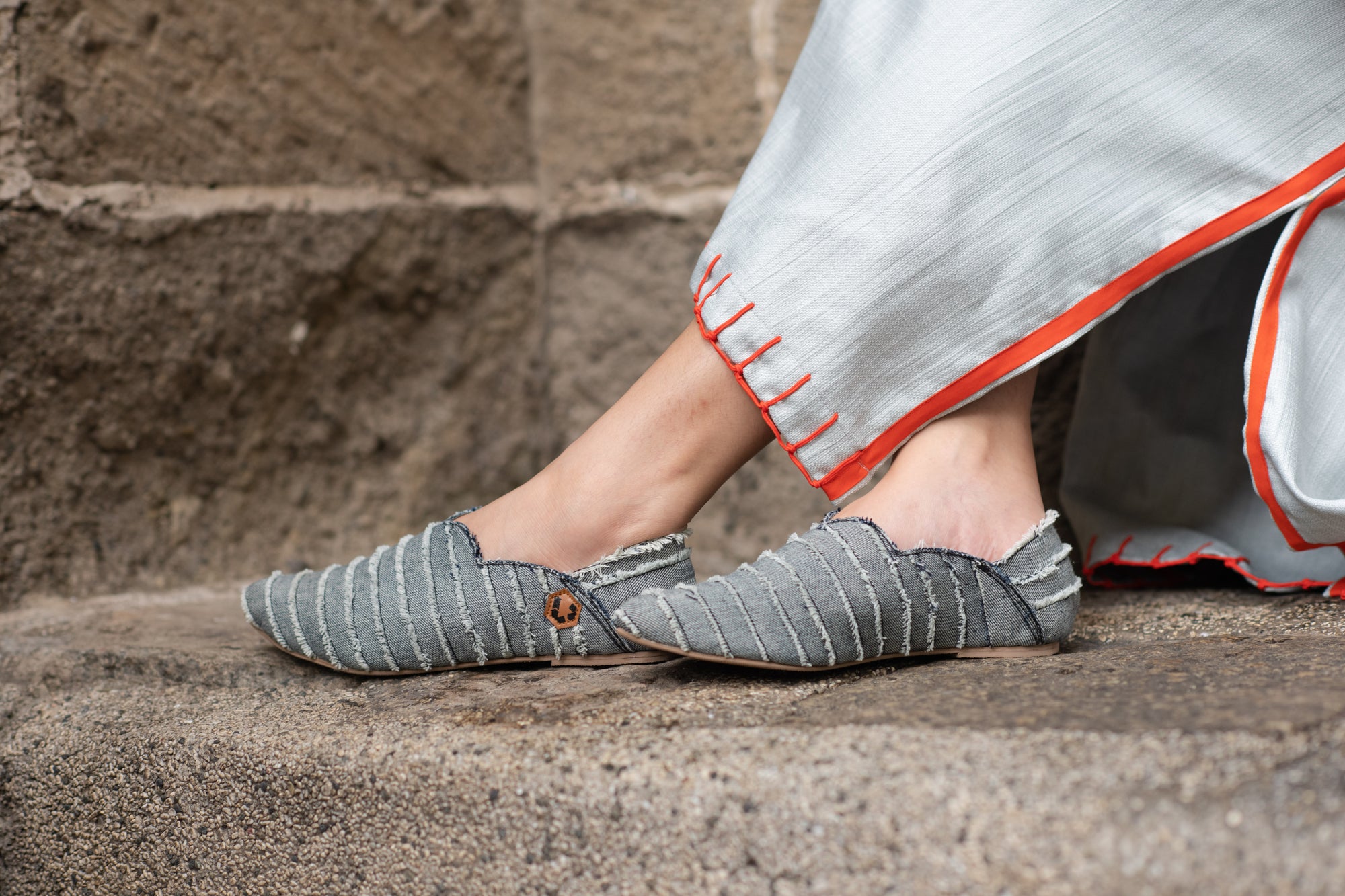Sewn Sandals Retaso     (Stone Wash)