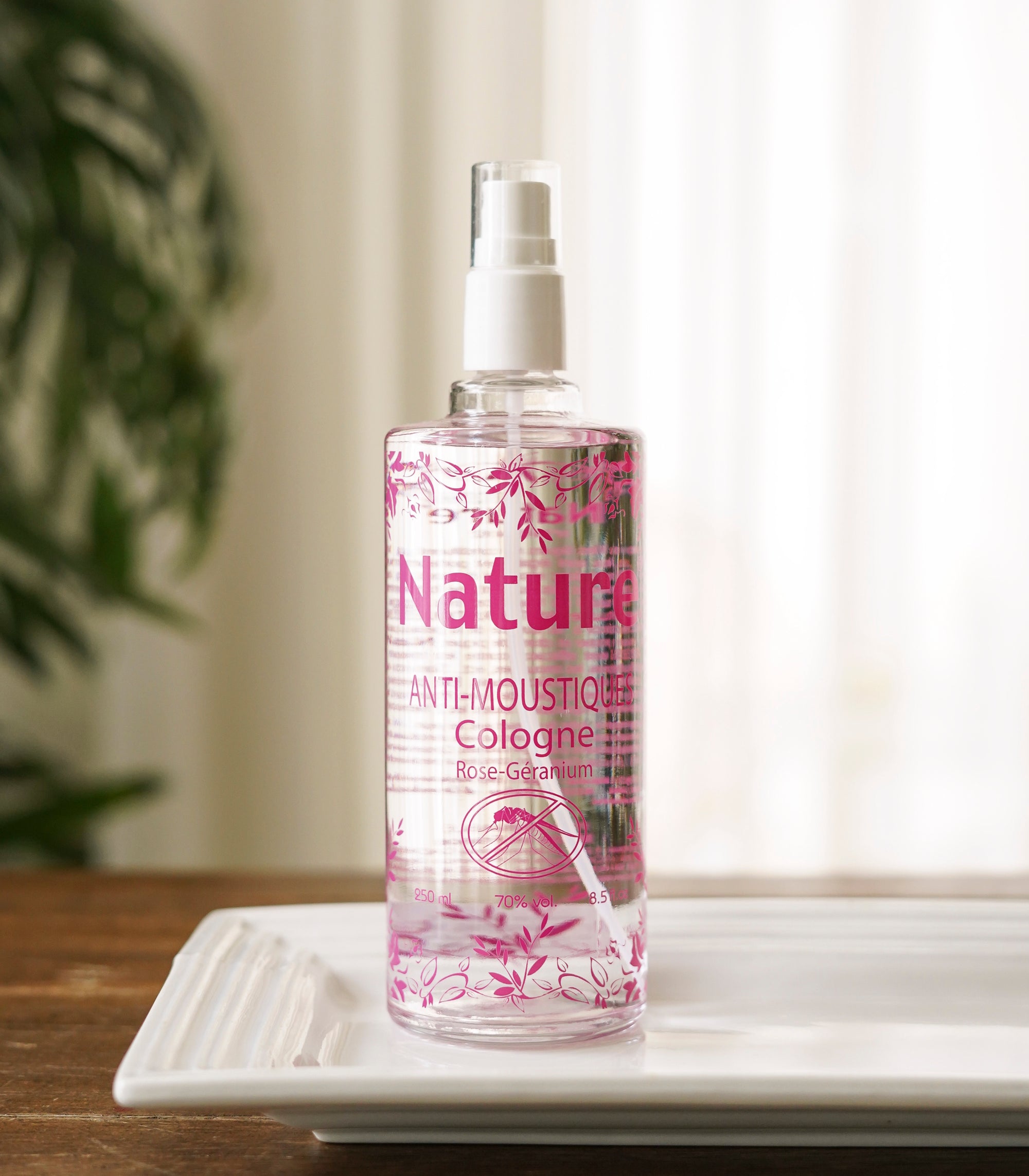 Nature Anti-Mosquito Cologne - Rose Geranium 250ml