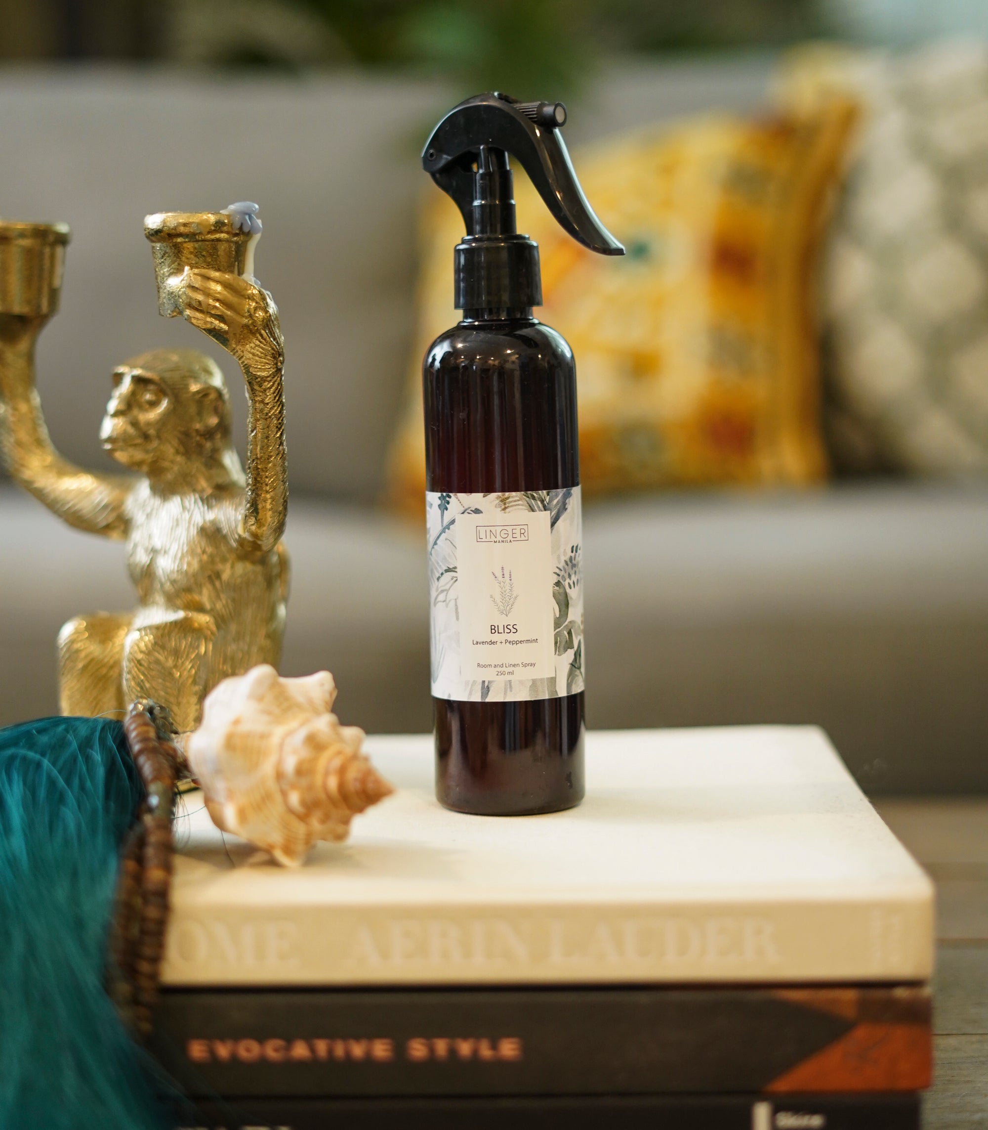 Linger Bliss Lavender and Peppermint Room and Linen Spray
