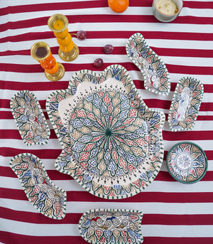 Birlik Hamsa Mezze Platter - 2 designs