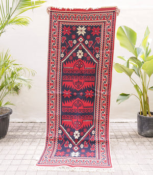 Elnara Reversible Kilim Carpet Runner - 2 sizes
