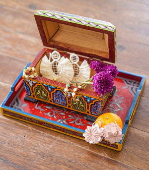 Tazouakt Trinket  Box - Flat top