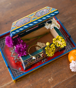 Tazouakt Trinket  Box - Flat top