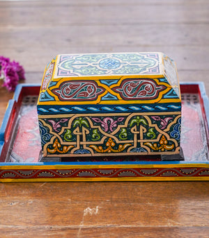 Tazouakt Trinket  Box - Flat top