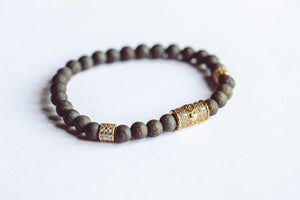 Infinite Abundance bracelet with Pyrite (for women) INF-AW1
