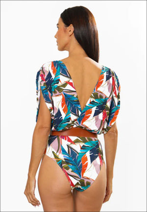 Agua Brazilian Luna Maillot (Flora)