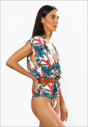 Agua Brazilian Luna Maillot (Flora)