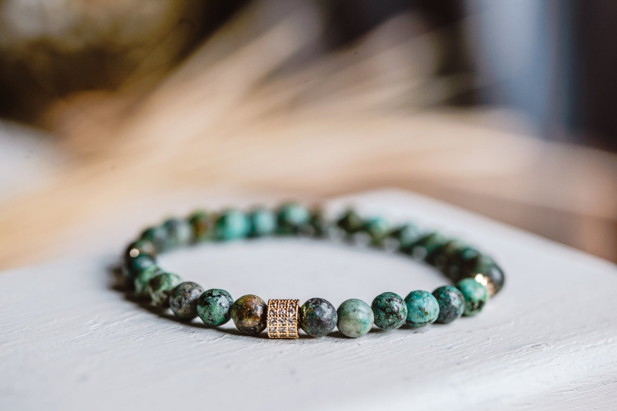 Metamorphosis Braclet with African Turquoise (for women) META-AW1