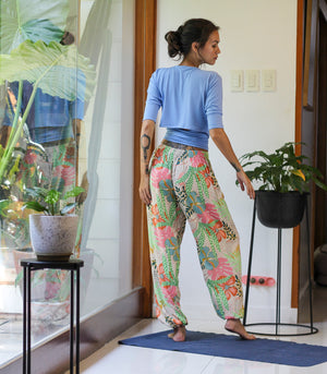 Florence Fling  Flow Sport Pants (Color Splash Print)