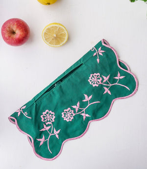 Scalloped Floral Tissue Box Holder (Rectangle) - 15 variants