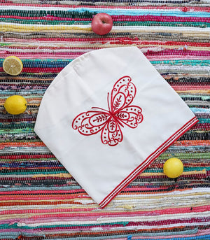Butterfly Embroidered Dispenser Cover - 4 variants