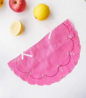 Scalloped Floral Tissue Box Holder (Oval) - 10 variants