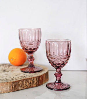 Flore Wine Glass- Set of 4 (240 ml)