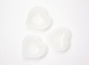 Heart Shaped Selenite Cleansing + Energizing Bowl (10cm)