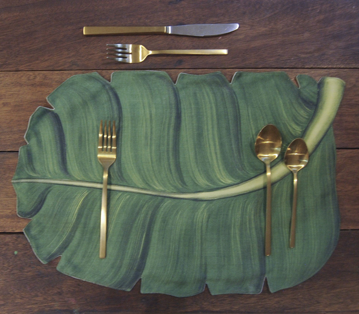 Placemats - Banana Leaf Placemat Set Of 4