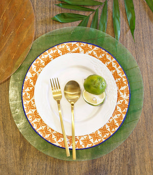 Plate Charger - Bauhinia Plate Charger