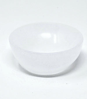 The Crystal Shop - Calm Chakra Selenite Cleansing + Energizing Bowl