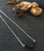 Soul Stone Diffuser Necklace - Lava Rock Silver